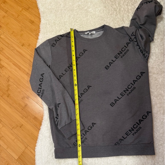 Balenciaga Gray long sleeve T-shirt - Picture 5 of 6